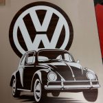 VW Beetle wanddecoratie